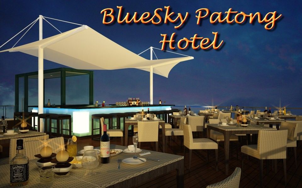 Hotel Blue Sky Patong Esterno foto